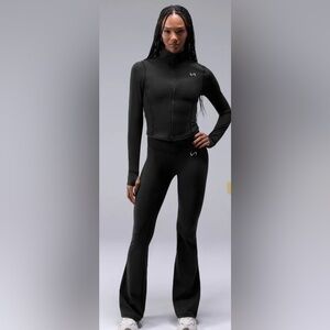 TLF TEMPO CROPPED ZIP UP JACKET Black L